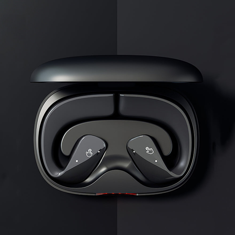 T22 Open Ear TWS Knogleledning Trådløse hovedtelefoner Musik Sport Bluetooth-øretelefon med mikrofon T22 Open Ear TWS Knogleledning Trådløse hovedtelefoner Musik Sport Bluetooth-øretelefon med mikrofon